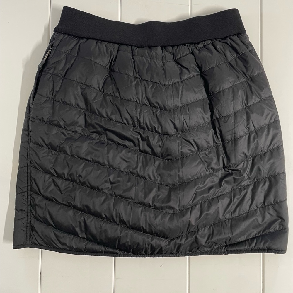 Aventure Black Down Winter Skirt, Size M, EUC - Picture 5 of 10